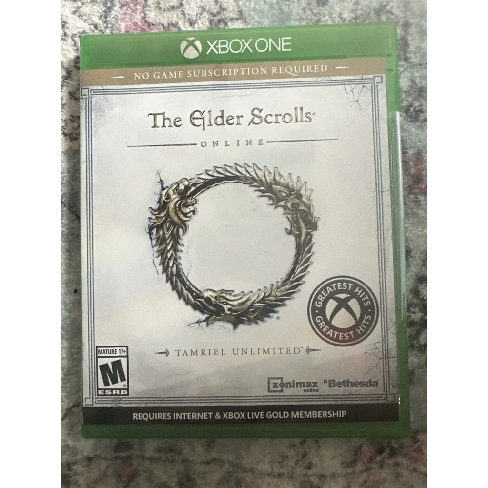 NEW Sealed The Elder Scrolls Online Tamriel Unlimited for XBOX ONE #V37